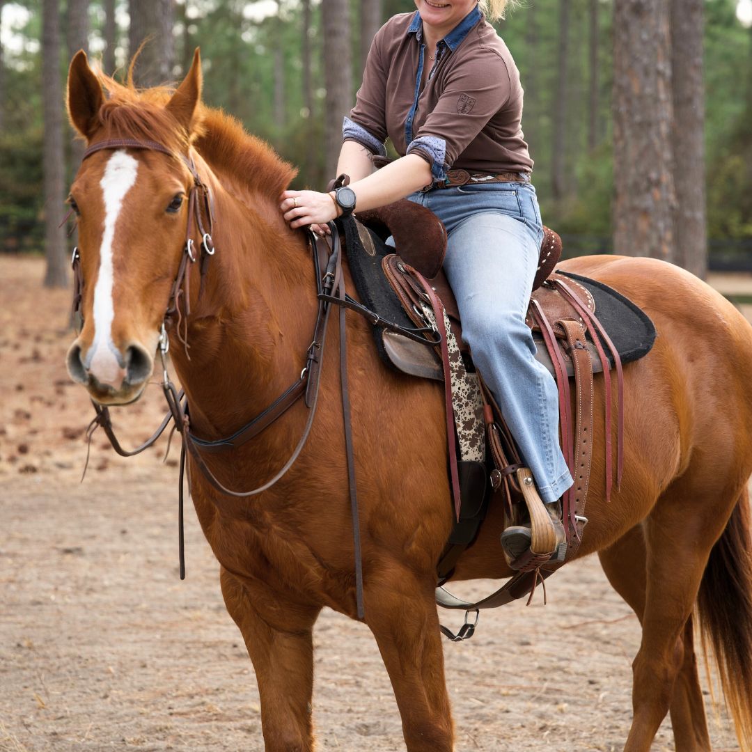 Pressure Relief Western Cinch with Fleece Pads