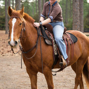 Pressure Relief Western Cinch with Fleece Pads