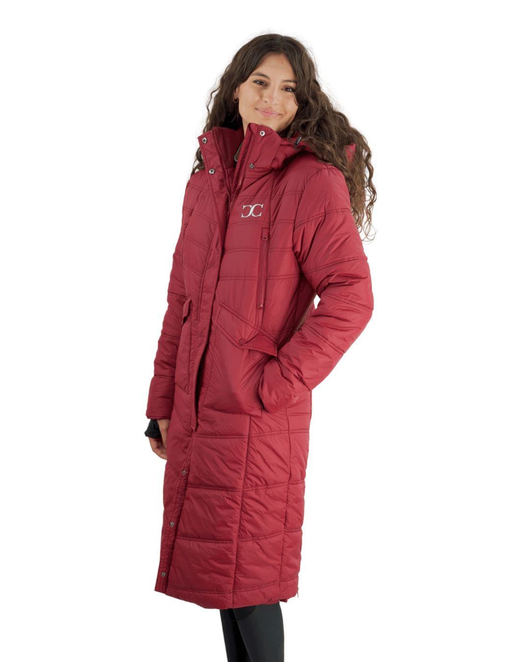 Arctic Long Puffy Riding Coat