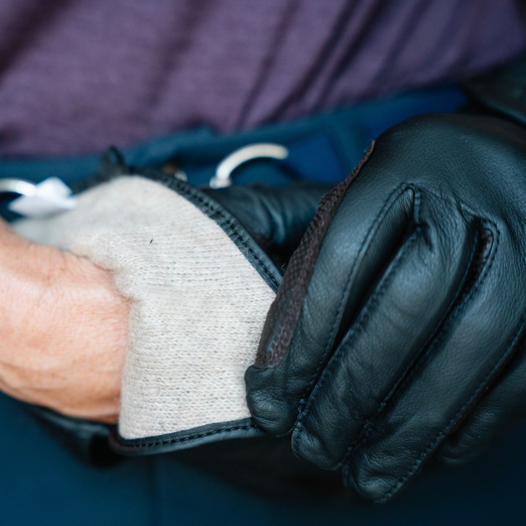Cashmere Lined Leather Winter Glove