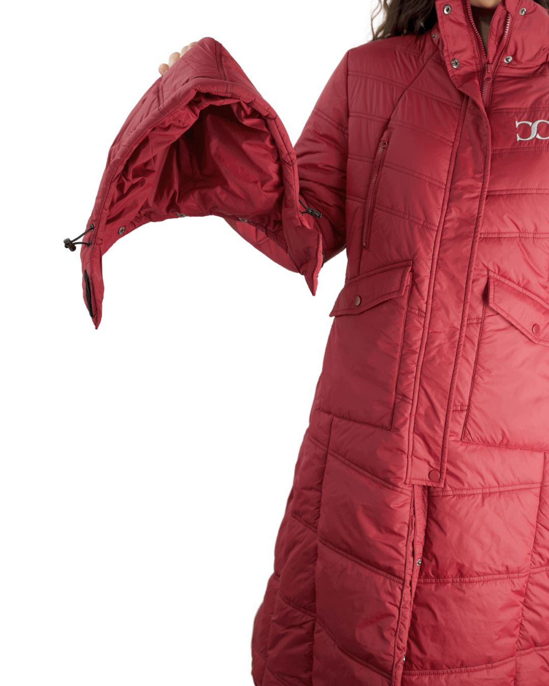 Arctic Long Puffy Riding Coat