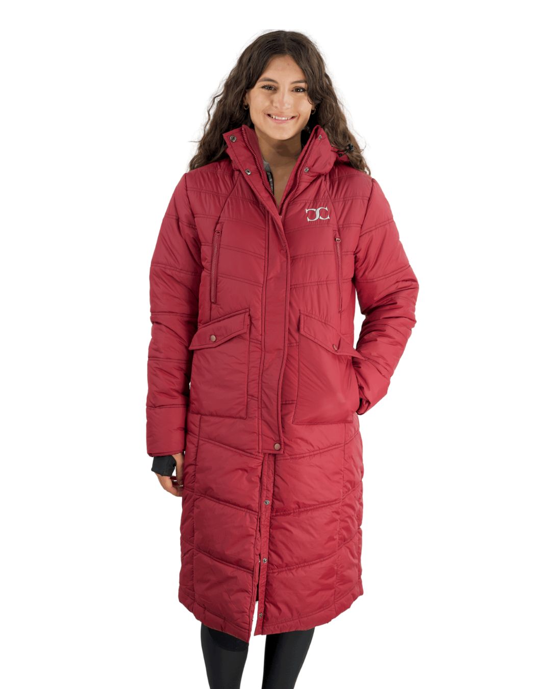Arctic Long Puffy Riding Coat