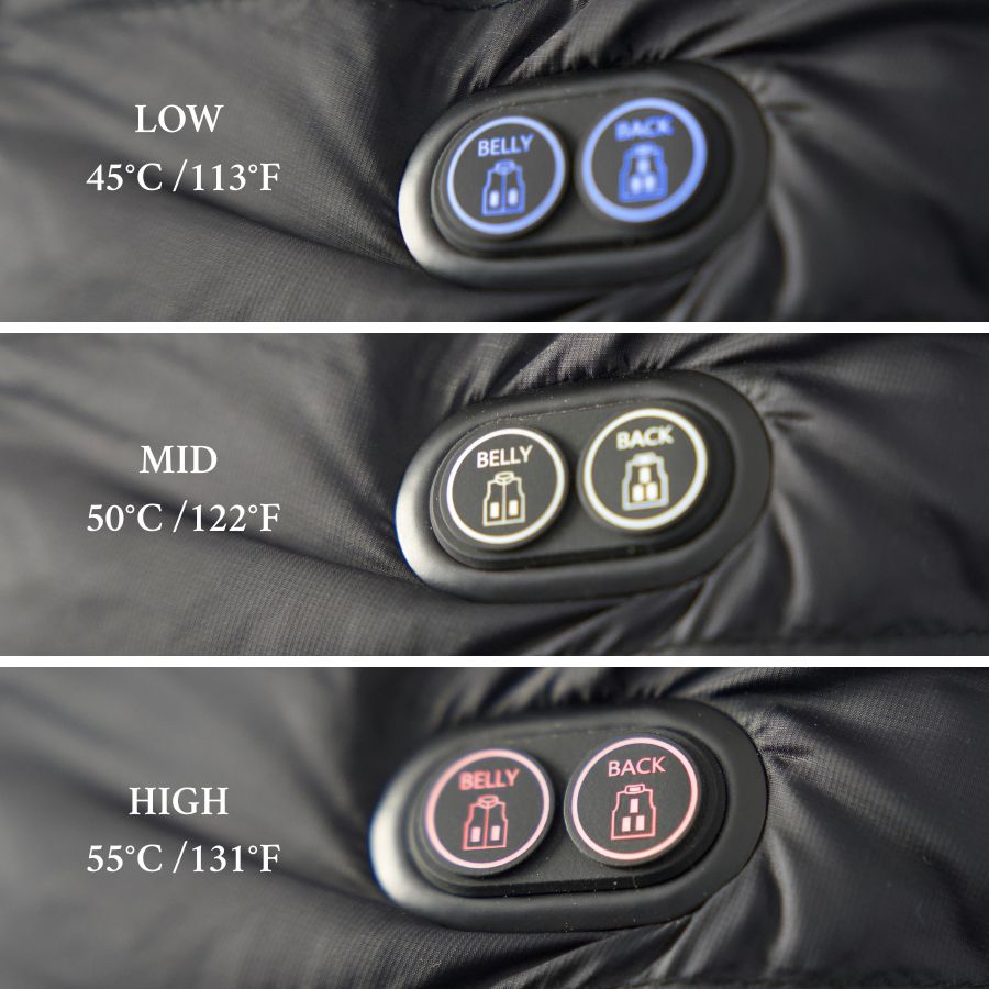 Heated Long Jacket