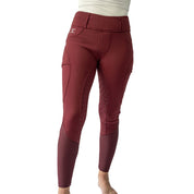 Ultra Warm Arctic Winter Tights in Winter Burgundy