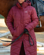 Arctic Long Puffy Riding Coat