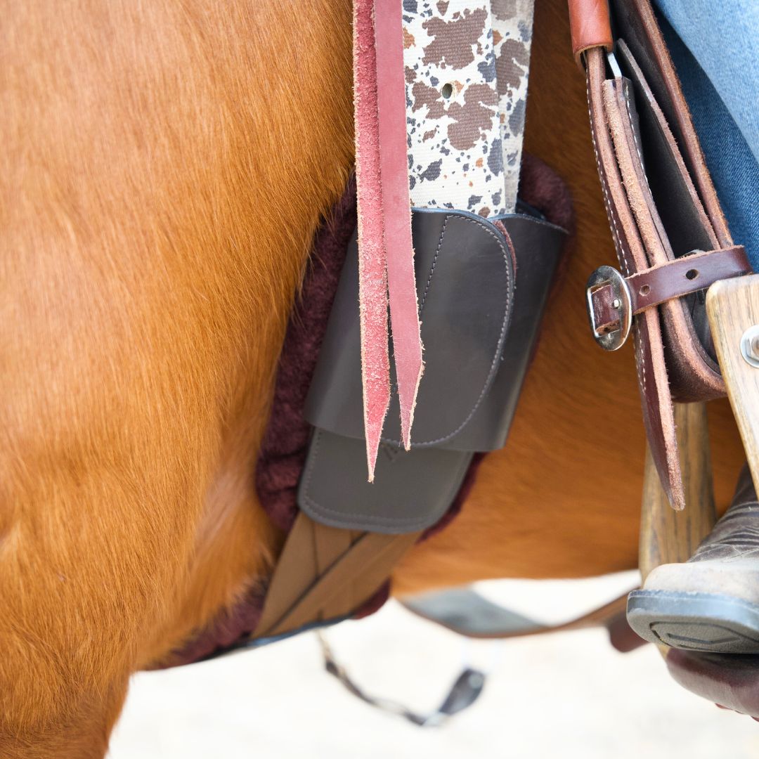 Pressure Relief Western Cinch with Fleece Pads