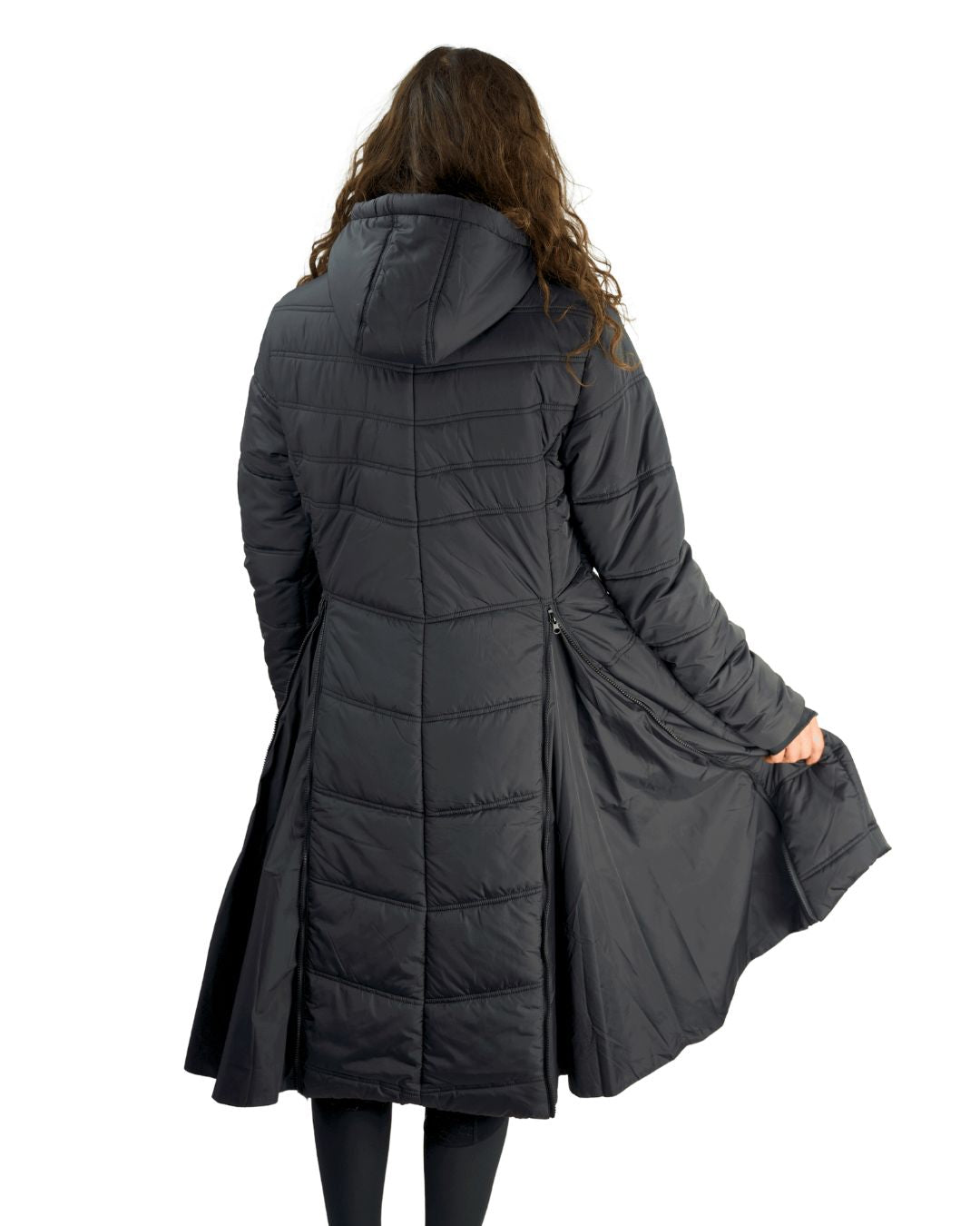 Arctic Long Puffy Riding Coat