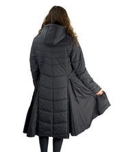 Arctic Long Puffy Riding Coat