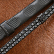 Sure Grip Rubber CURB Reins with 4" Rein Stops