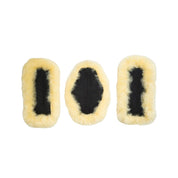 **NEW 3 PADS** Removable Genuine Sheepskin Pads for Long Comfort Girth