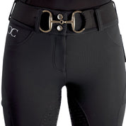 Black Mid-Weight Winter Full Seat Breeches