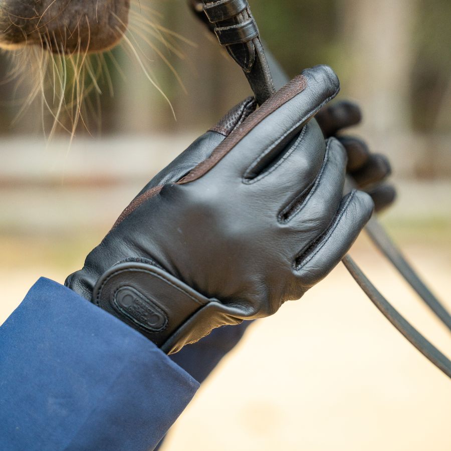 Cashmere Lined Leather Winter Glove