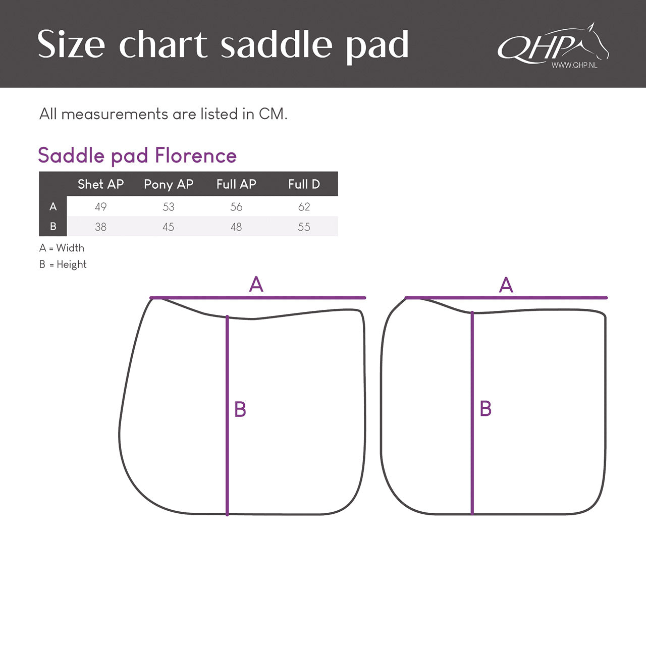 Florence Dressage Pad by QHP