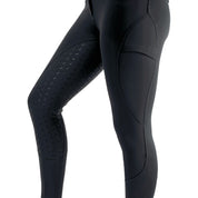 Black Mid-Weight Winter Full Seat Breeches