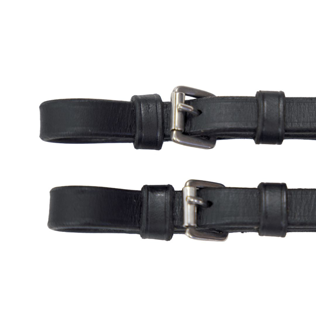 Sure Grip Rubber CURB Reins with 4" Rein Stops