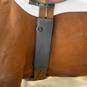 **NEW 3 PADS** Removable Leather Pads for Pressure Relief Comfort Long Girth