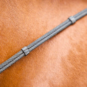 Sure Grip Rubber CURB Reins with 4" Rein Stops