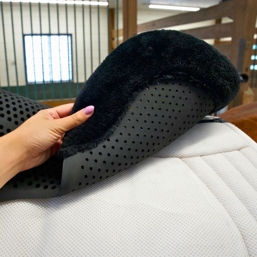 Flexxorb Saddle Pad With Fleece Lining