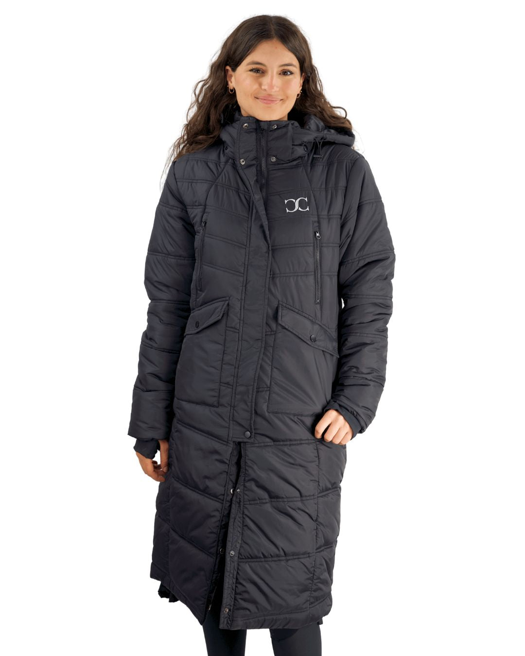 Arctic Long Puffy Riding Coat