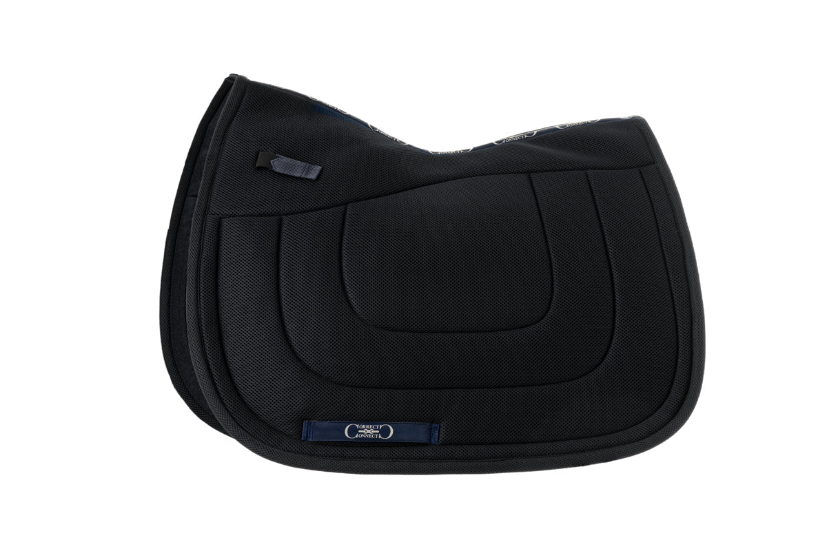 🎁 Dressage Mesh Saddle Pad with Quick Dry Cotton Lining in Navy, White or Black (100% off)
