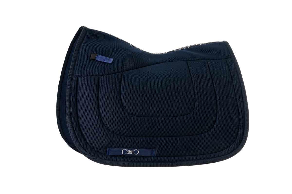 🎁 Dressage Mesh Saddle Pad with Quick Dry Cotton Lining in Navy, White or Black (100% off)