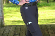 Slate Grey Just Right Summer Breeches + Free Belt