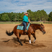 Pressure Relief Western Cinch with Fleece Pads