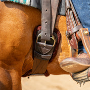 Pressure Relief Western Cinch with Fleece Pads