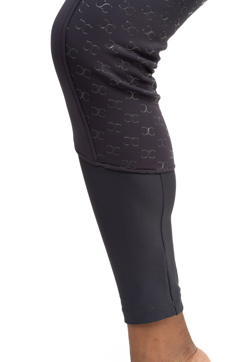 Ultra Warm and Cozy Arctic Winter Tights in Black