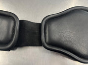 CLEARANCE 24" BLACK Comfort Relief Girth w/ leather pads