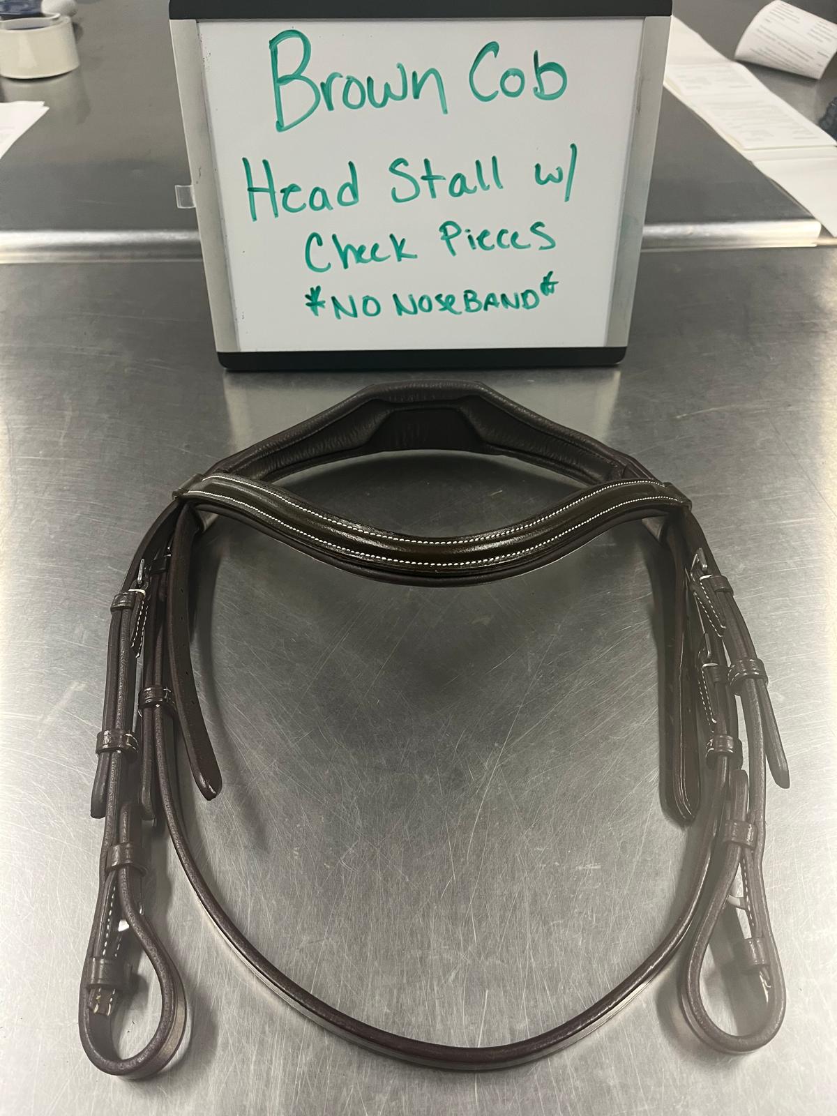 CLEARANCE Brown Cob *Headstall ONLY*