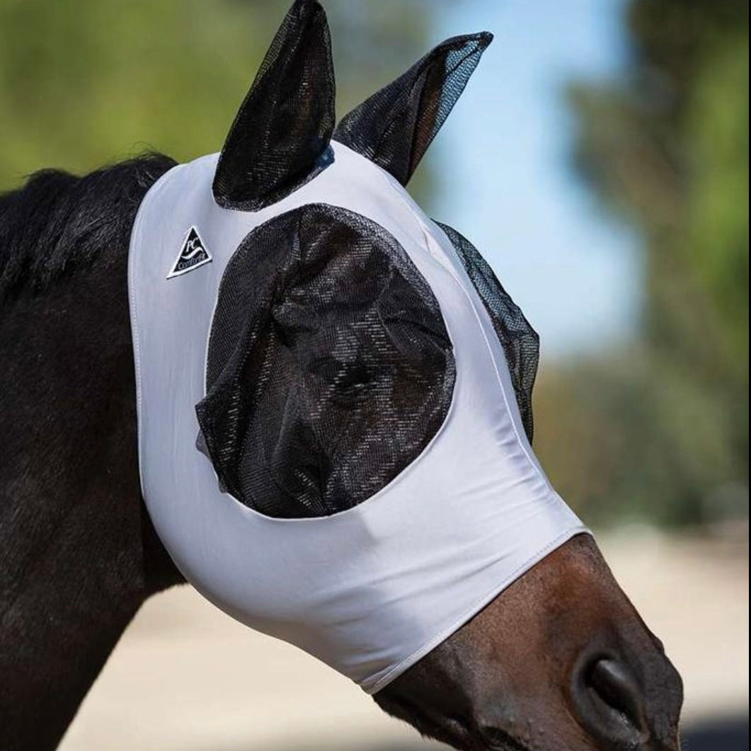 Lycra Fly Mask Charcoal