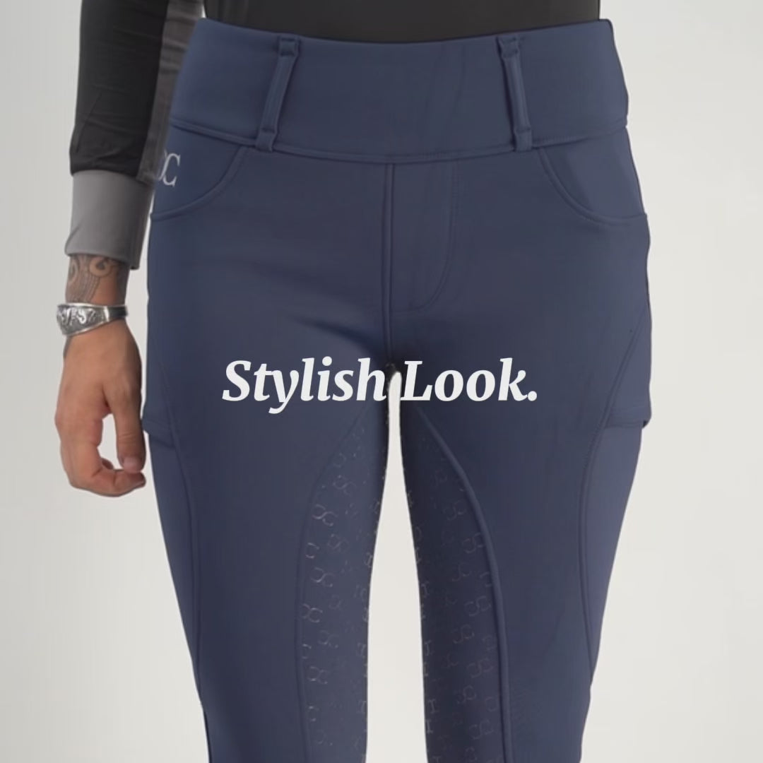 Ultra Warm Arctic Winter Tights in Grey