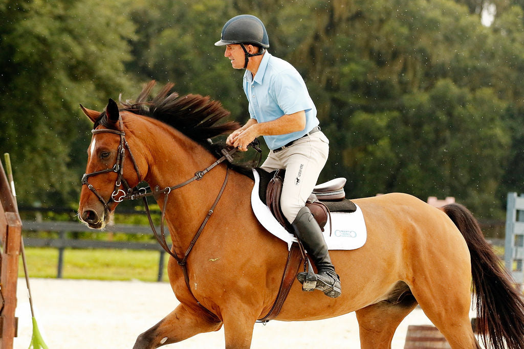 Aaron Vale Rein with Single Padded Hand Grip-Training Reins For Better Connection