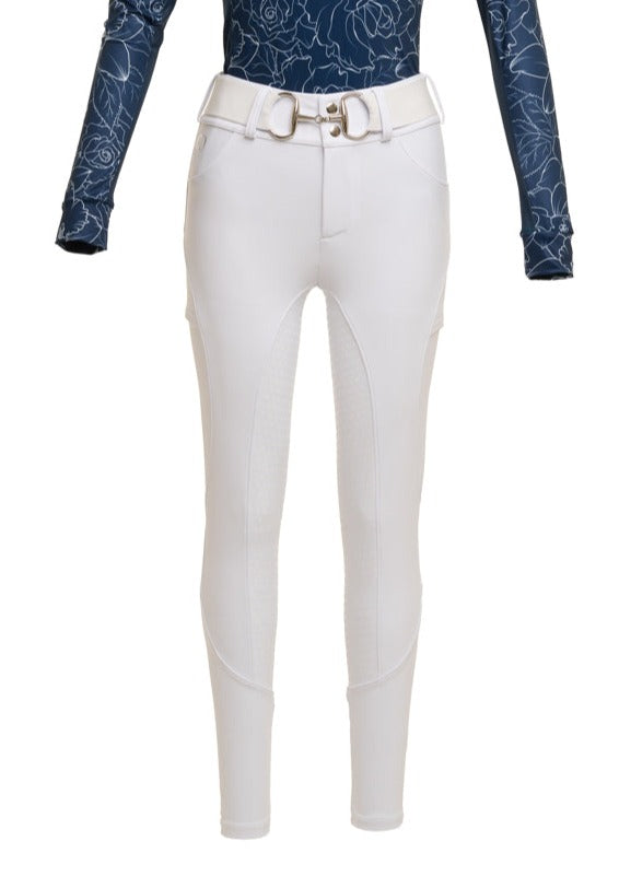 White Just Right Summer Breeches