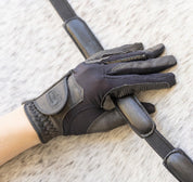 Black Coppertech Pro Silicone Grip Compression Glove