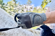 Grey Coppertech Pro Silicone Grip Compression Glove