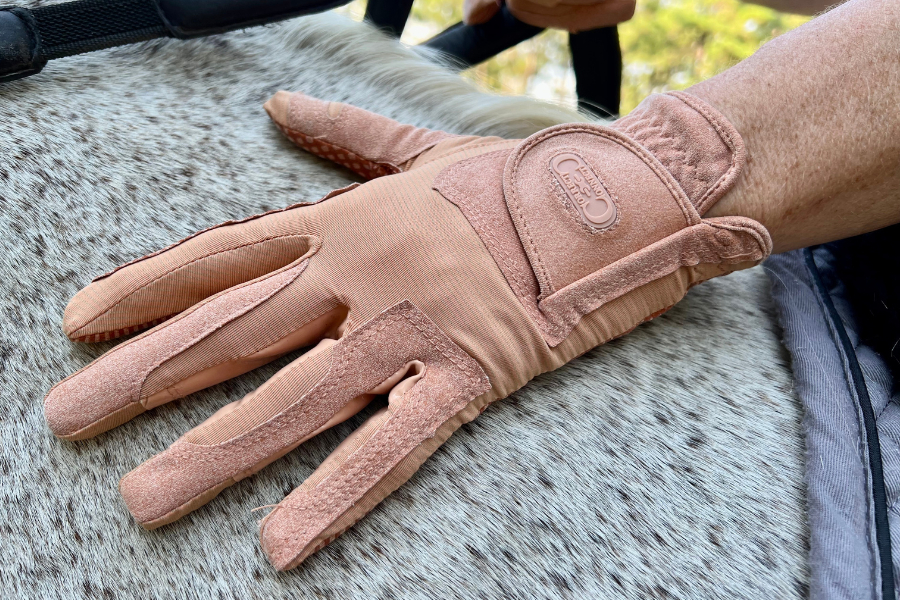 Brown/Tan Coppertech Pro Silicone Grip Compression Gloves