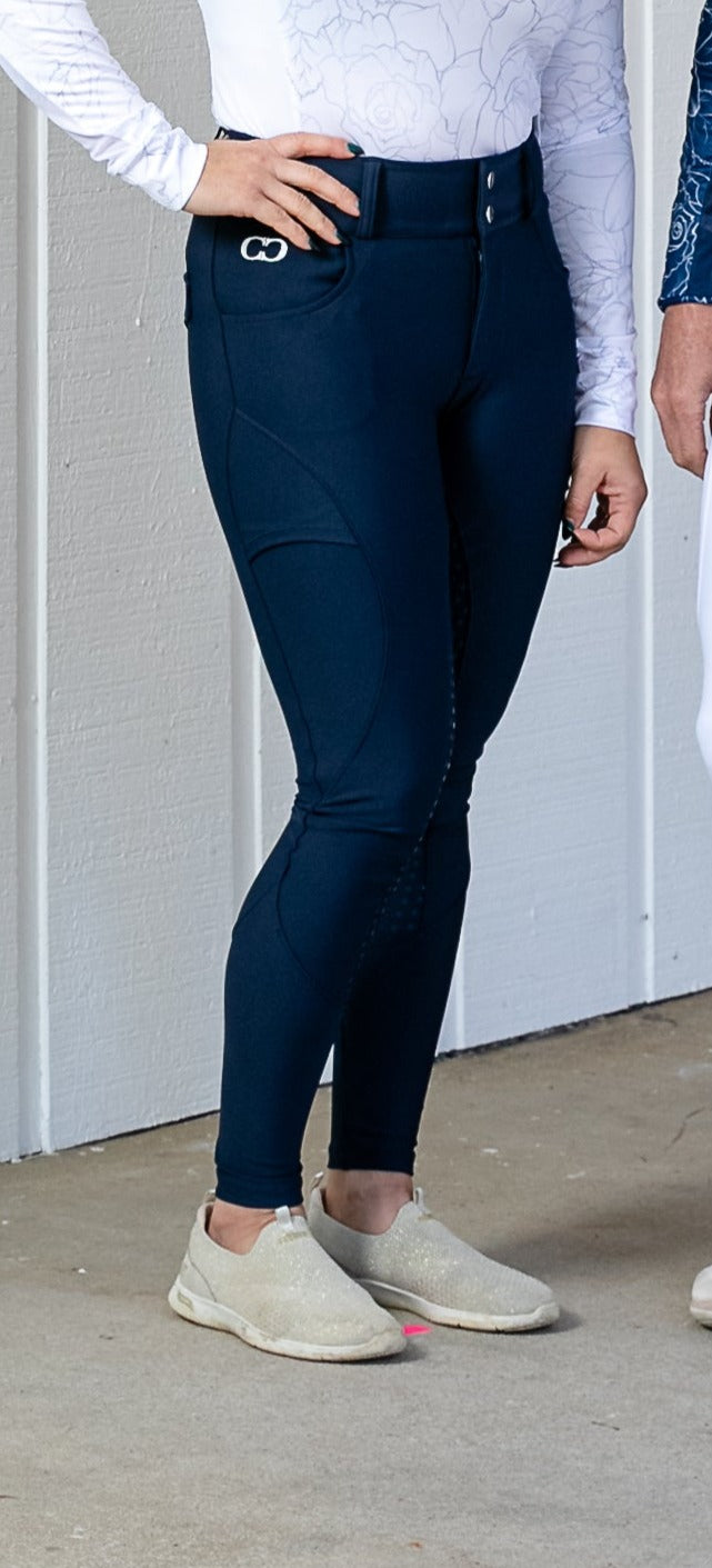 Blue Opal Breeches -4 Way Stretch for Ultimate Comfort