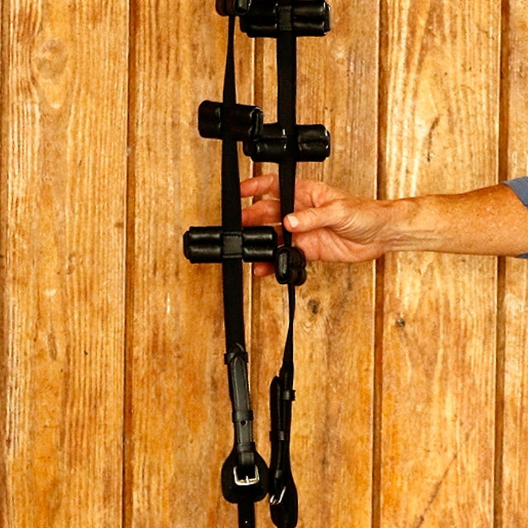 Aaron Vale Rein with Single Padded Hand Grip-Training Reins For Better Connection